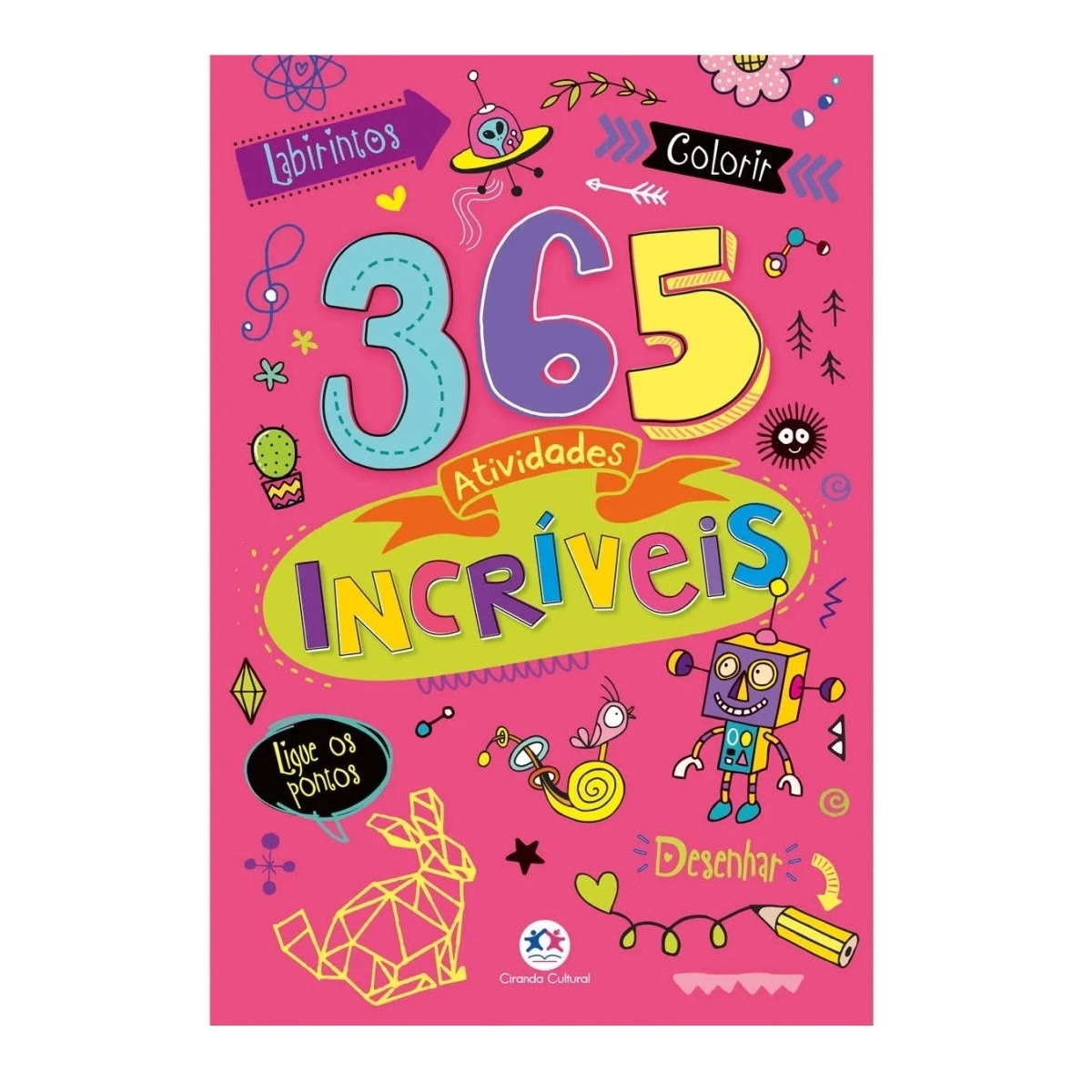 Livro 365 Atividades Divertidas Meninas