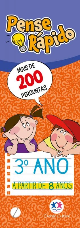Pense Rapido 3 Ano Ciran Cultural
