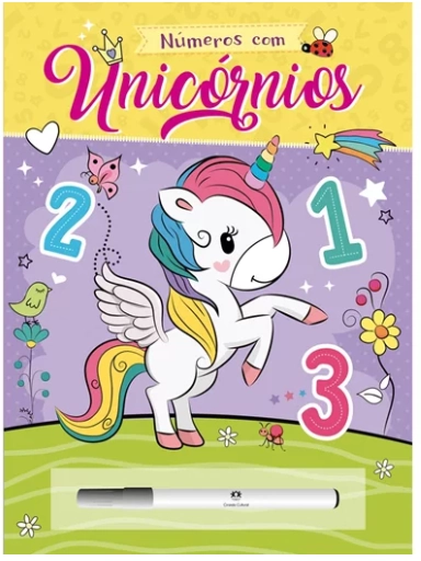 Livro Numeros Com Unicornios 90779 Ciranda