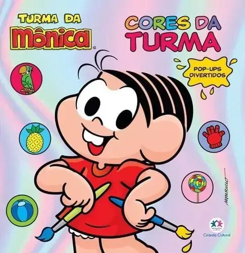Livro Turma da Mônica - Cores da Turma