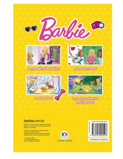 Gibi Barbie A Emergencia Fashion Ciranda