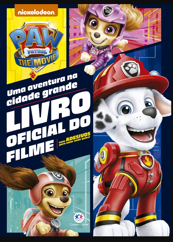 Livro Patrulha Canina Avent.cid.ciranda