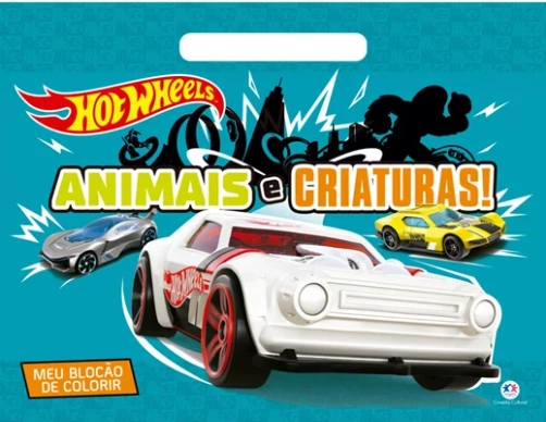 Livro Hot Wheels Animais E Criaturas 94838 Ciranda