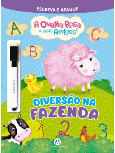 Livro A Ovelha Rosa E Seus Amigos Diversao Na Fazenda 95118 Ciranda
