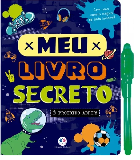 Livro Meu Livro Secreto E Proibido Abrir 96665 Ciranda