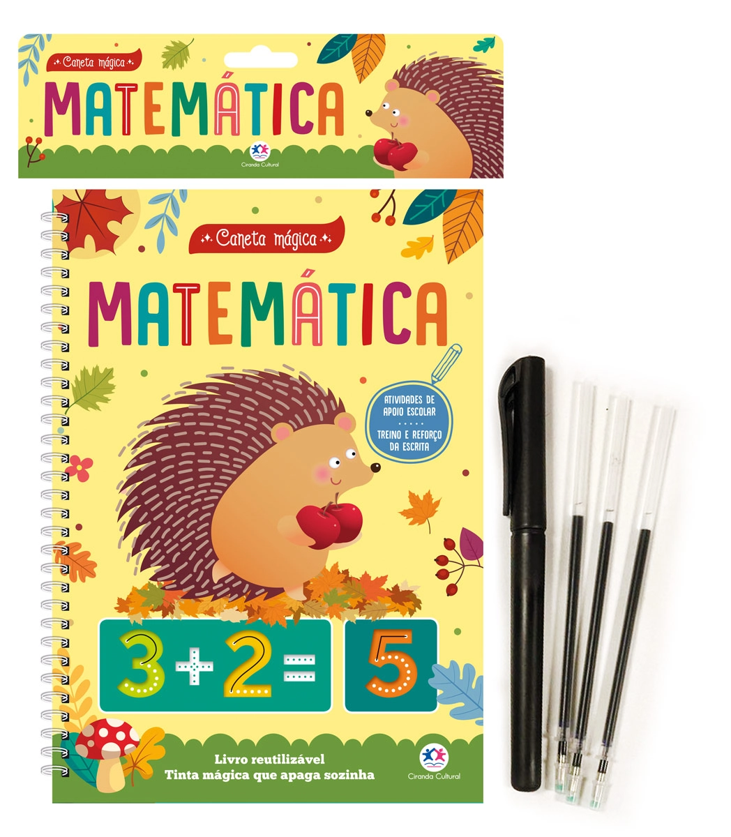 Livro Caneta Magica Matematica 099475 Ciranda Cultural