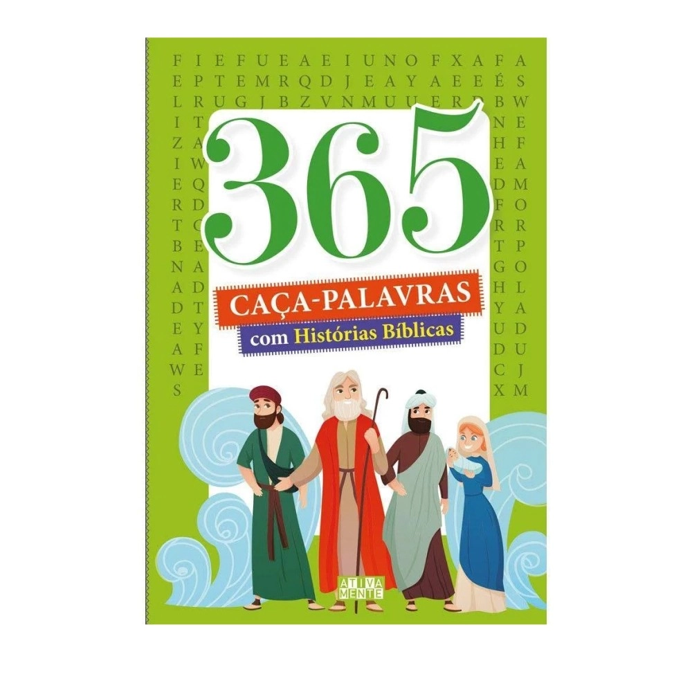Livro 365 Caca Palavras Historias Biblicas 99796 Ciranda