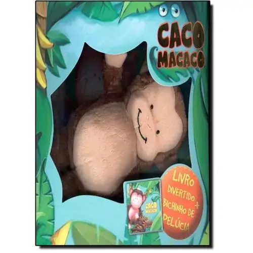 Livro Divertido Caco Macaco Un