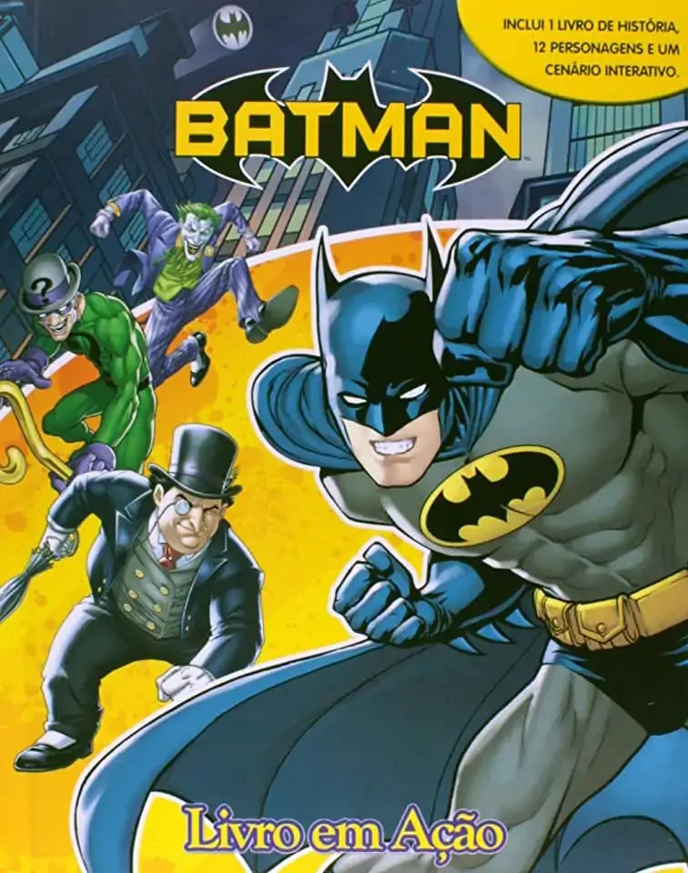 Livro Em Açao Batman Un