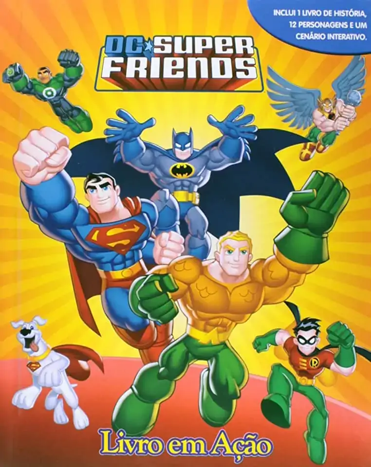 Livro Em Açao Super Friends Un