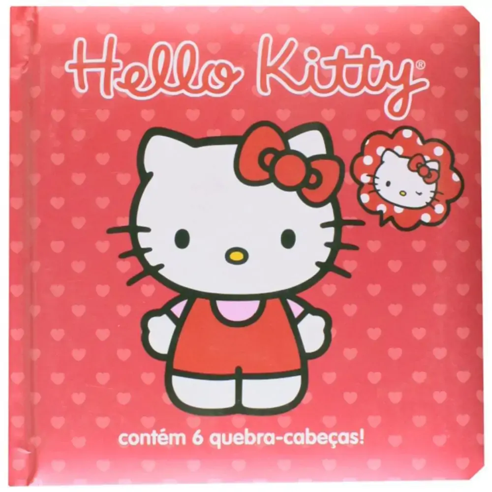 Hello Kitty Contem 6 Quebra Cabeças