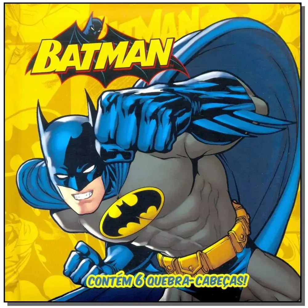 Batman Contem 6 Quebra Cabeças Un
