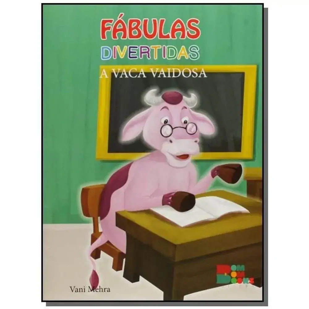 Livro Fabulas Divertidas Dvs Personagens