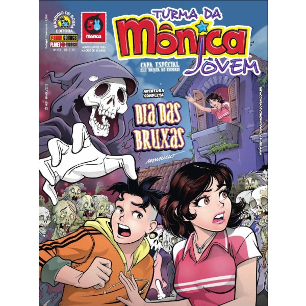 Turma Da Mônica Jovem N 63 Mauricio De Sousa 854260069x