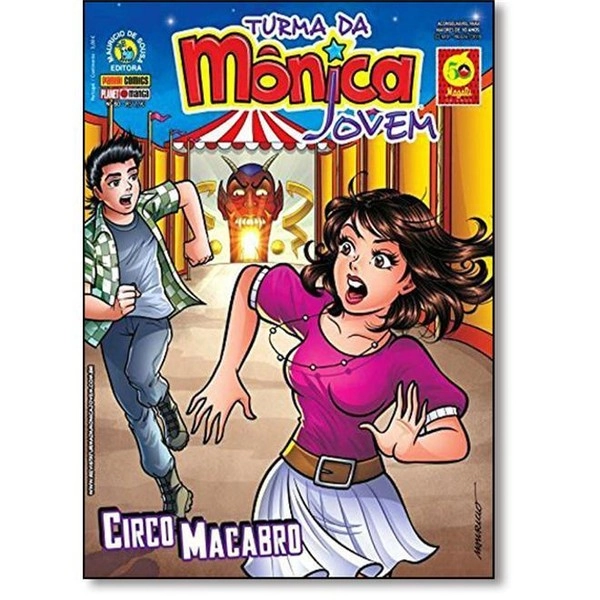 Turma Da Mônica Jovem: Circo Macabro Vol.80 Mauricio De Sousa