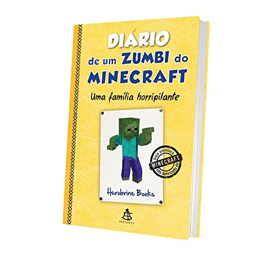Diário De Um Zumbi Do Minecraft. Uma Família Horripilante Em Portuguese Do Brasil