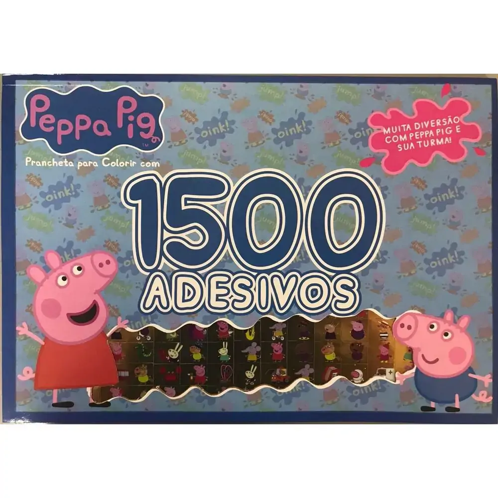 Lv Colorir Com 1500 Adesivos Un