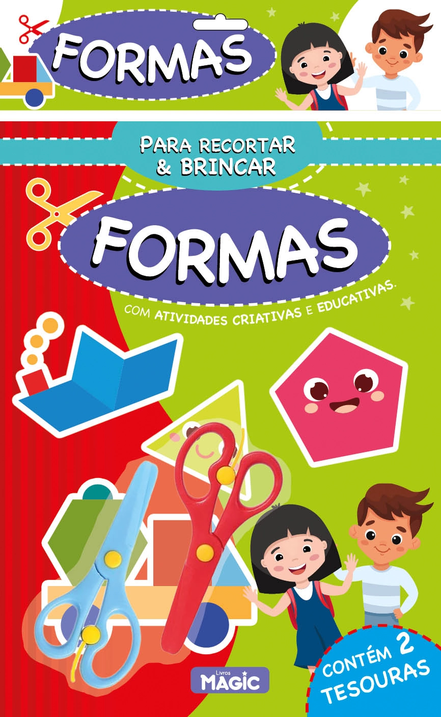 Para Criar E Brincar Com As Formas Ref 82675