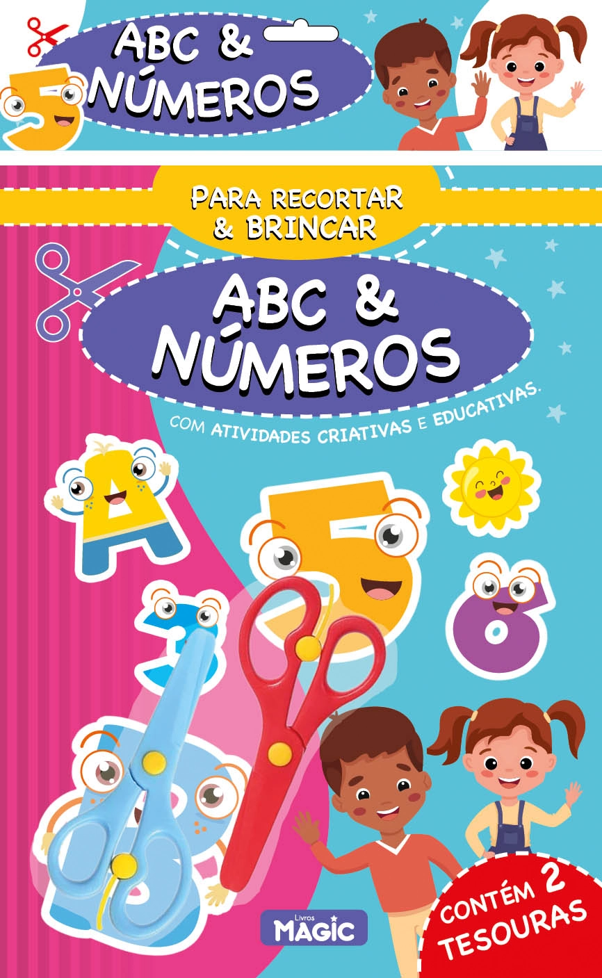 Para Criar E Brincar Com As Letras E Numeros