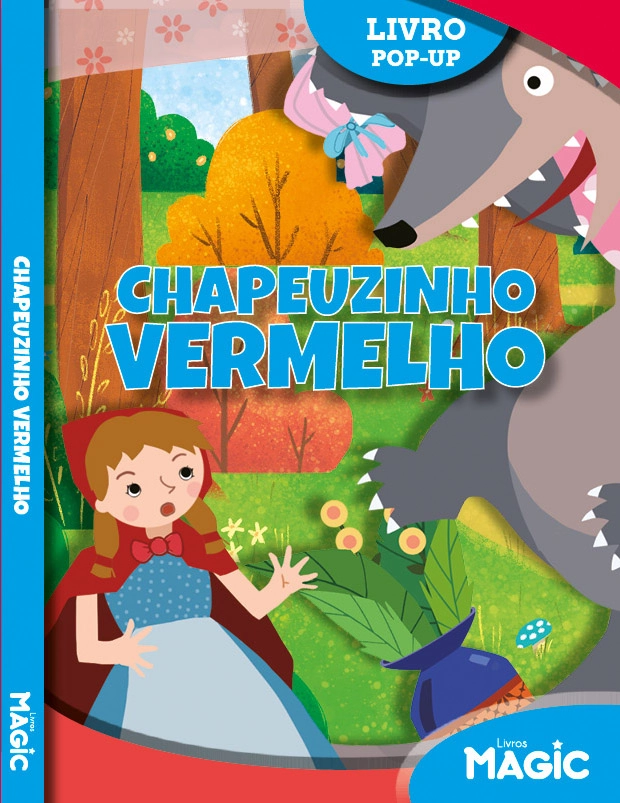 Livro Chapeuzinho Vermelho 583726 Magic Kids