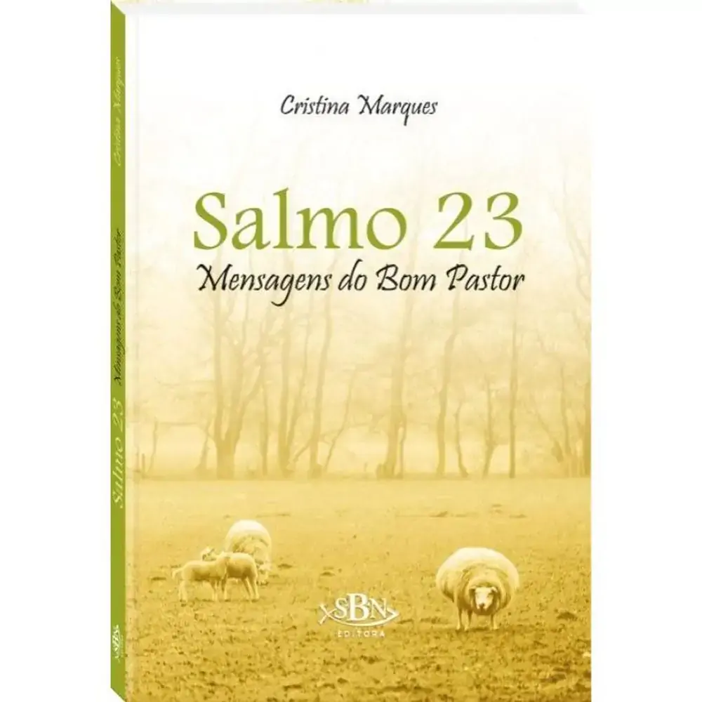 Livro Salmo 23 Mensagens Do Bom Pastor