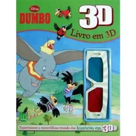 Dumbo Disney Livro Em 3d