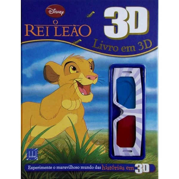 O Rei Leão Disney Livro Em 3d