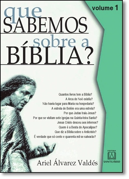 Que Sabemos Sobre A Biblia 130g Editora Santuario