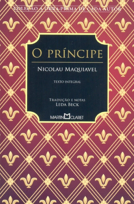 Livro Obra Prima O Principe 125g Editora Martin Claret