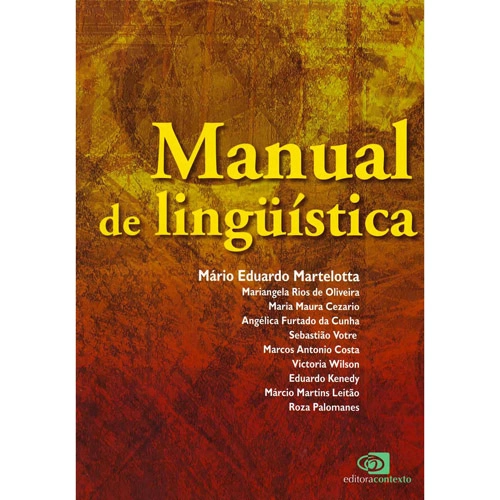 Livro Manual De Linguística