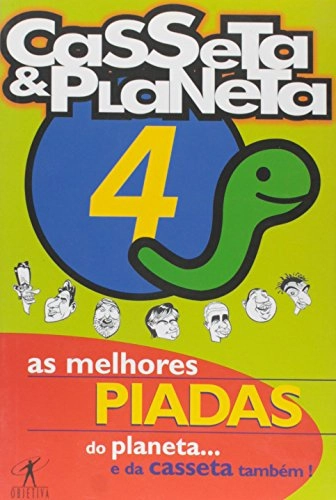 Livro Casseta Planeta As Melhores Piadas 159g Editora Objetiva