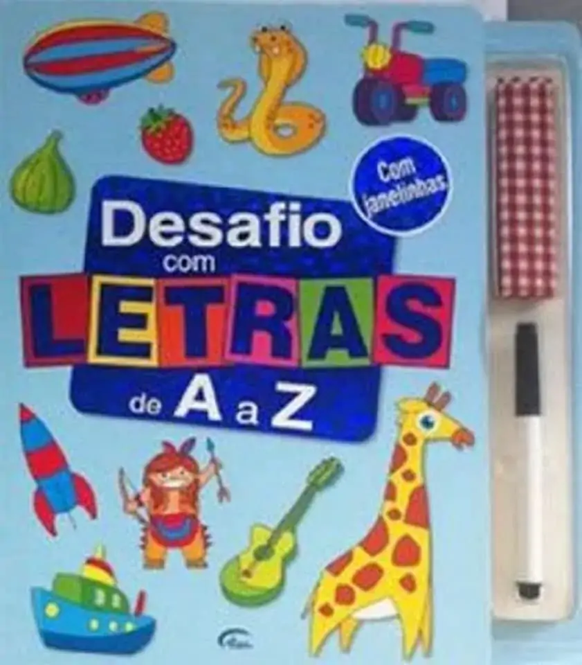 Livro Desafio Com Letras De A A Z Un