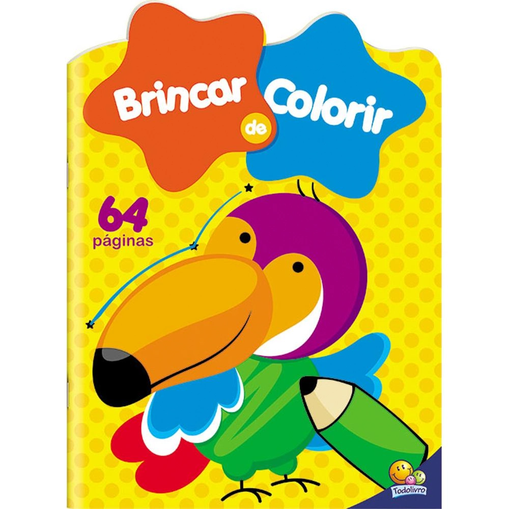 Livro Brincar Colorir 1010255 Todolivro
