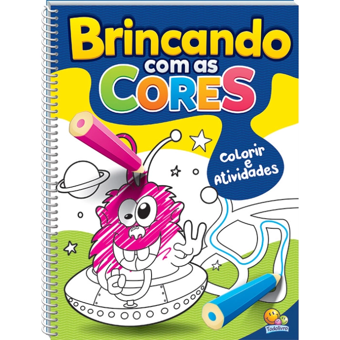 Livro Brincando Com As Cores