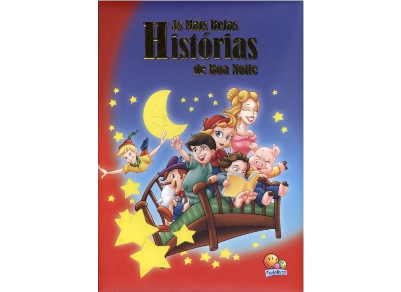 Livro As Mais Belas Historias De Boa Noite 670g Editora Todolivro
