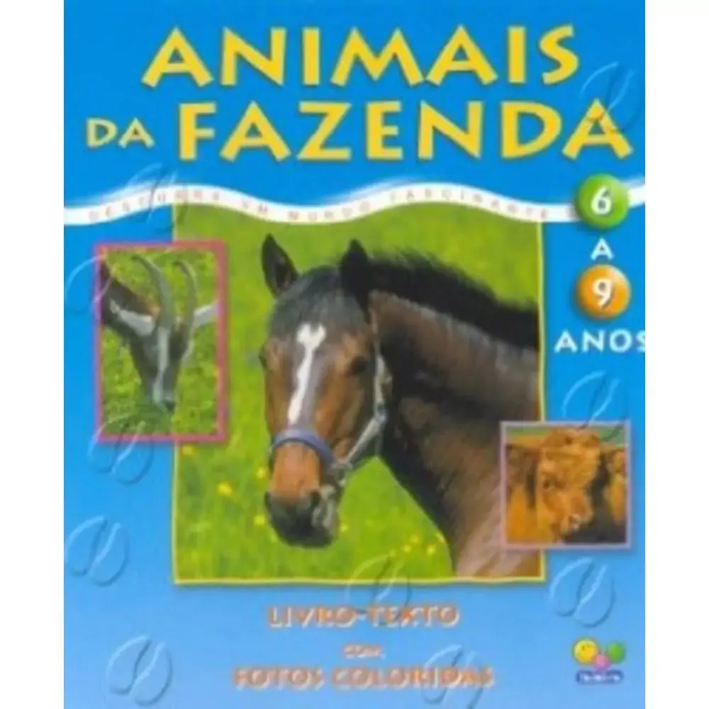 Livro Colecao Animais Da Fazenda