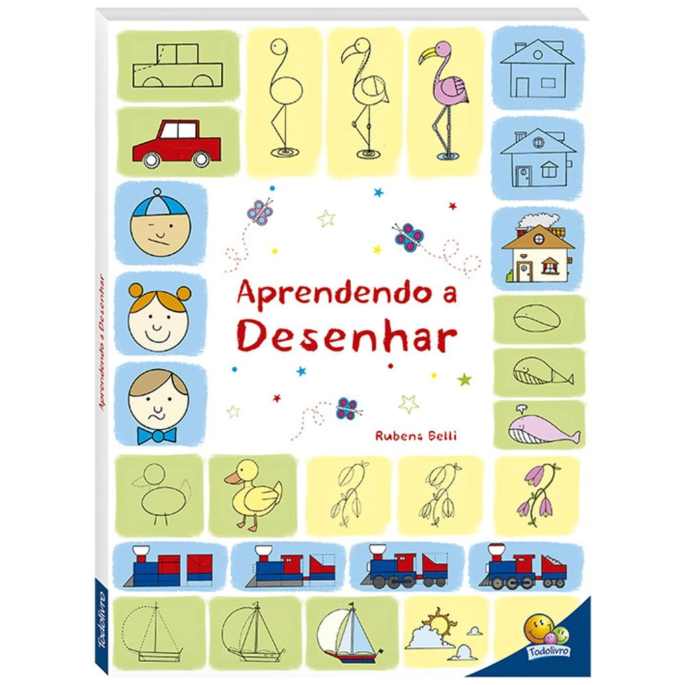 Livro Inf Aprendendo A Desenhar 1090550 Todo Livro