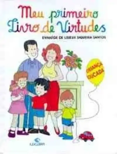 Livro Meu Primeiro Livro De Virtudes 1005g Editora Edelbra