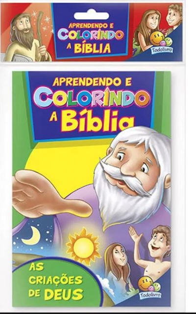 Emb Economica Aprendendo E Colorindo A Biblia Brasileitura