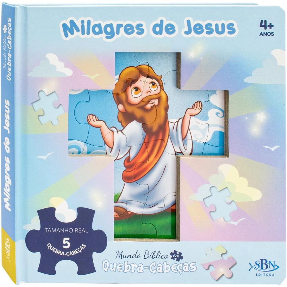 Mundo Biblico Em Quebra Cabecas: Milagres De Jesus