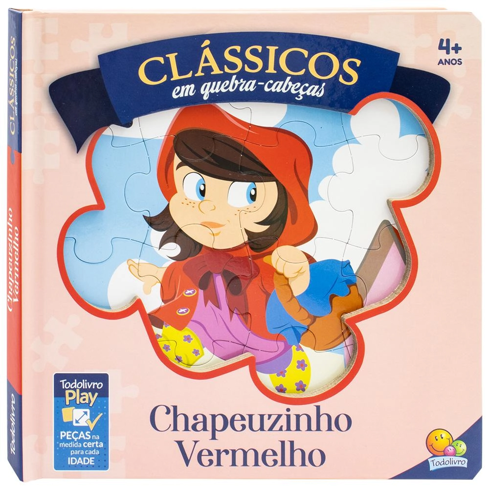 Clássicos Em Quebra Cabeça Chapeuzinho Vermelho Sbn Editora