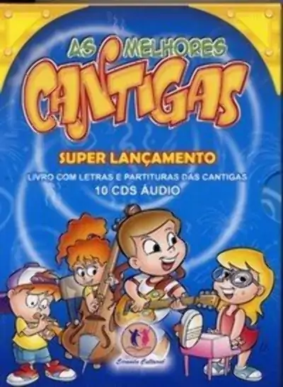 As Melhores Cantigas 10 Cds 765g Ciranda Cultural