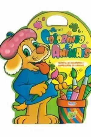 Colorindo Os Animais 10 Volumes 355g Ciranda Cultural