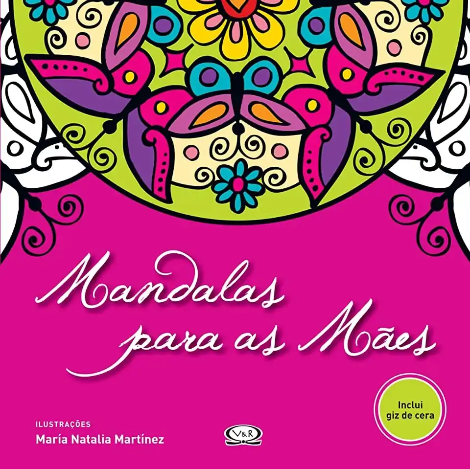 Mandalas Para As Mães Inclui Giz De Cera Paula Fernández 857683443x