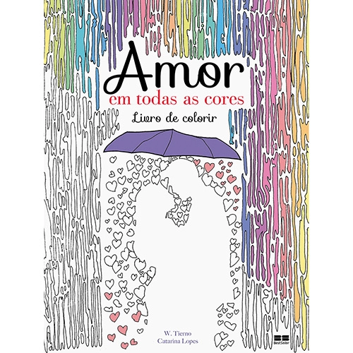 Livro Para Colorir Amor Em Todas As Cores