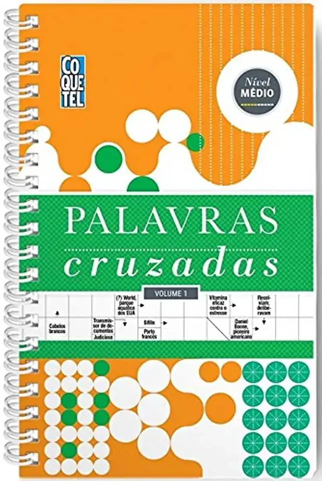 Livro Palavras Cruzadas Nível Médio Volume 1 9788577483976