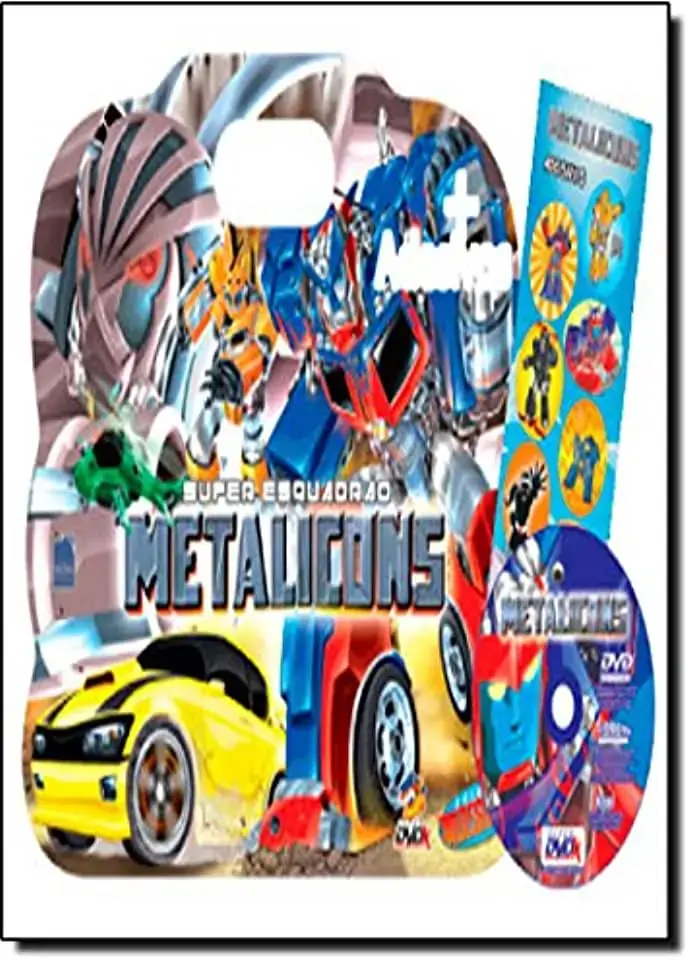 Maleta Super Esquadrão Metalicons Bicho Esperto 857774065x