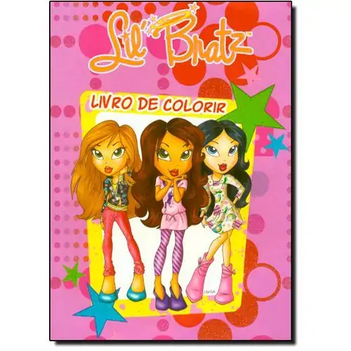 Lilbratz Livro De Colorir Fashion Un