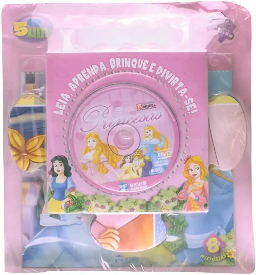 Kit Princesas C/dvd Un