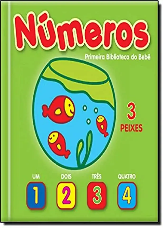 Livro Numeros Primeira Biblioteca Do Bebe
